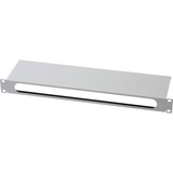 Digitus 19" Wire-Management Panel, Kabelføring grå, Grå, 1U, Tyrkiet, 48,3 cm (19"), 490 mm, 135 mm