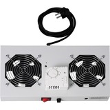 Digitus Cooling Unit for 19" Installation, Fan modul grå, Grå, 2 blæser(e), 276 m³/t, Tyrkiet, 2 kg, 515 mm