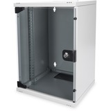 Digitus DN-10-09U kabinet & indkapsling til netværksudstyr, IT kabinet grå, Vægmonteret, Indendørs, Stål, IP20, 312 mm, 300 mm