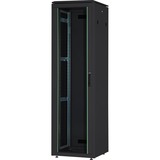 Digitus DN-19 42U-6/6-B-1 stativ Fritstående reol Sort, IT kabinet Sort, Fritstående reol, 42U, 800 kg, Sort