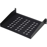 Digitus DN-19 TRAY-2-55-SW tilbehør til rack, Det nederste rum Sort, Sort, 25 kg, 2U, Kina, 48,3 cm (19"), 500 mm