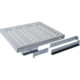 Digitus DN-97644 tilbehør til rack Justerbar hylde, Det nederste rum grå, Justerbar hylde, Grå, 50 kg, 1U, Tyrkiet, 48,3 cm (19")