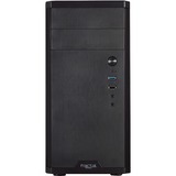 Fractal Design CORE 1100 Mini Tower Sort, Towerkabinet Sort, Mini Tower, PC, Sort, micro ATX, Mini-ITX, HDD, Strøm, 14,8 cm