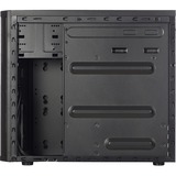 Fractal Design CORE 1100 Mini Tower Sort, Towerkabinet Sort, Mini Tower, PC, Sort, micro ATX, Mini-ITX, HDD, Strøm, 14,8 cm