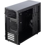 Fractal Design CORE 1100 Mini Tower Sort, Towerkabinet Sort, Mini Tower, PC, Sort, micro ATX, Mini-ITX, HDD, Strøm, 14,8 cm