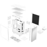 Fractal Design Define 7 Compact Hvid, Towerkabinet Hvid, PC, Hvid, ATX, micro ATX, Mini-ITX, Stål, Hærdet glas, 16,9 cm, 36 cm