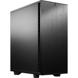 Fractal Design Define 7 Compact Midi Tower Sort, Towerkabinet Sort, Midi Tower, PC, Sort, ATX, micro ATX, Micro-ITX, Aluminium, Stål, Hjemme/kontor