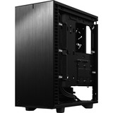 Fractal Design Define 7 Compact Midi Tower Sort, Towerkabinet Sort, Midi Tower, PC, Sort, ATX, micro ATX, Micro-ITX, Aluminium, Stål, Hjemme/kontor