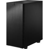 Fractal Design Define 7 Compact Midi Tower Sort, Towerkabinet Sort, Midi Tower, PC, Sort, ATX, micro ATX, Micro-ITX, Aluminium, Stål, Hjemme/kontor