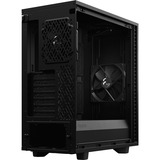 Fractal Design Define 7 Compact Midi Tower Sort, Towerkabinet Sort, Midi Tower, PC, Sort, ATX, micro ATX, Micro-ITX, Aluminium, Stål, Hjemme/kontor