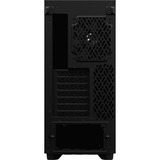 Fractal Design Define 7 Compact Midi Tower Sort, Towerkabinet Sort, Midi Tower, PC, Sort, ATX, micro ATX, Micro-ITX, Aluminium, Stål, Hjemme/kontor