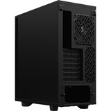 Fractal Design Define 7 Compact Midi Tower Sort, Towerkabinet Sort, Midi Tower, PC, Sort, ATX, micro ATX, Micro-ITX, Aluminium, Stål, Hjemme/kontor