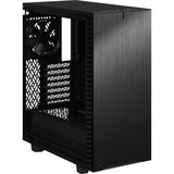 Fractal Design Define 7 Compact Midi Tower Sort, Towerkabinet Sort, Midi Tower, PC, Sort, ATX, micro ATX, Micro-ITX, Aluminium, Stål, Hjemme/kontor