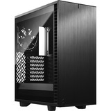 Fractal Design Define 7 Compact Midi Tower Sort, Towerkabinet Sort, Midi Tower, PC, Sort, ATX, micro ATX, Micro-ITX, Aluminium, Stål, Hærdet glas, Hjemme/kontor