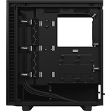 Fractal Design Define 7 Compact Midi Tower Sort, Towerkabinet Sort, Midi Tower, PC, Sort, ATX, micro ATX, Micro-ITX, Aluminium, Stål, Hærdet glas, Hjemme/kontor