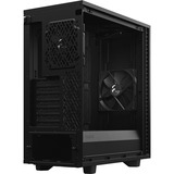 Fractal Design Define 7 Compact Midi Tower Sort, Towerkabinet Sort, Midi Tower, PC, Sort, ATX, micro ATX, Micro-ITX, Aluminium, Stål, Hærdet glas, Hjemme/kontor