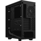 Fractal Design Define 7 Compact Midi Tower Sort, Towerkabinet Sort, Midi Tower, PC, Sort, ATX, micro ATX, Micro-ITX, Aluminium, Stål, Hærdet glas, Hjemme/kontor