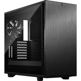 Fractal Design Define 7 Midi Tower Sort, Towerkabinet Sort, Midi Tower, PC, Sort, ATX, EATX, micro ATX, Micro-ITX, Aluminium, Stål, WAN, Ja