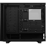 Fractal Design Define 7 Midi Tower Sort, Towerkabinet Sort, Midi Tower, PC, Sort, ATX, EATX, micro ATX, Micro-ITX, Aluminium, Stål, WAN, Ja