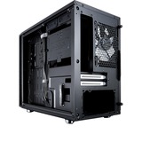 Fractal Design Define Nano S - Window Mini Tower Sort, Towerkabinet Sort, Mini Tower, PC, Sort, ITX, 16 cm, 31,5 cm