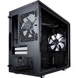 Fractal Design Define Nano S - Window Mini Tower Sort, Towerkabinet Sort, Mini Tower, PC, Sort, ITX, 16 cm, 31,5 cm