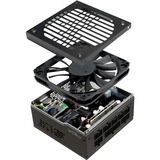 Fractal Design FD-PSU-ION-SFX-500G-BK enhed til strømforsyning 500 W 24-pin ATX Sort, PC strømforsyning Sort, 500 W, 100 - 240 V, 50/60 Hz, 6/3 A, 100 W, 100 W