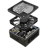 Fractal Design FD-PSU-ION-SFX-650G-BK enhed til strømforsyning 650 W 24-pin ATX Sort, PC strømforsyning Sort, 650 W, 100 - 240 V, 50/60 Hz, 8/4 A, 100 W, 100 W
