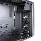 Fractal Design Focus G Midi Tower Sort, Towerkabinet Sort, Midi Tower, PC, Sort, ATX, ITX, micro ATX, Hvid, Kabinet faner, Front