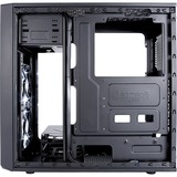 Fractal Design Focus G Midi Tower Sort, Towerkabinet Sort, Midi Tower, PC, Sort, ATX, ITX, micro ATX, Hvid, Kabinet faner, Front