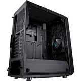 Fractal Design Meshify C Midi Tower Sort, Towerkabinet Sort, Midi Tower, PC, Sort, ATX, ITX, micro ATX, 17,5 cm, 31,5 cm