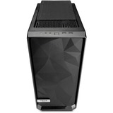 Fractal Design Meshify C Midi Tower Sort, Towerkabinet Sort, Midi Tower, PC, Sort, ATX, ITX, micro ATX, 17 cm, 31,5 cm