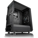 Fractal Design Meshify C Midi Tower Sort, Towerkabinet Sort, Midi Tower, PC, Sort, ATX, ITX, micro ATX, 17 cm, 31,5 cm