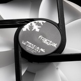 Fractal Design Prisma AL-12 3P Computerkabinet Ventilator 12 cm Sort, Hvid 1 stk, Sag fan Hvid/gennemsigtig, Ventilator, 12 cm, 1200 rpm, 19,5 dB, 50,63 kubikfod/min., 86,02 m³/t