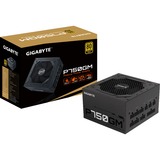 GIGABYTE P750GM enhed til strømforsyning 750 W 20+4 pin ATX ATX Sort, PC strømforsyning Sort, 750 W, 100 - 240 V, 50/60 Hz, 12-6 A, Aktiv, 16 ms