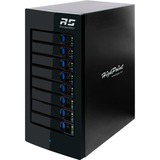 HighPoint RocketStor 6418S, Drev kabinet Sort