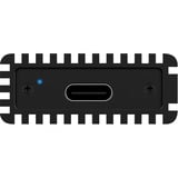 ICY BOX IB-1816M-C31 SSD kabinet Sort U.2, Drev kabinet Sort, SSD kabinet, U.2, M.2, PCI Express 3.0, 10 Gbit/sek., USB-tilslutning, Sort