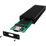 ICY BOX IB-1816M-C31 SSD kabinet Sort U.2, Drev kabinet Sort, SSD kabinet, U.2, M.2, PCI Express 3.0, 10 Gbit/sek., USB-tilslutning, Sort