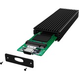 ICY BOX IB-1816M-C31 drevkabinet SSD kabinet Sort M.2, Drev kabinet Sort, SSD kabinet, M.2, M.2, USB-tilslutning, Sort