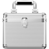 ICY BOX IB-AC628 etui til drev Suitcase case Aluminium Sølv, Kuffert Sølv, Suitcase case, Aluminium, Sølv, 2.5,3.5", 240 mm, 200 mm