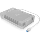 ICY BOX IB-AC705-6G USB 3.2 Gen 1 (3.1 Gen 1) Type-A Hvid, Drev kabinet Hvid, HDD, Serial ATA III, 2.5,3.5", USB 3.2 Gen 1 (3.1 Gen 1) Type-A, 5 Gbit/sek., Hvid