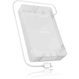 ICY BOX IB-AC705-6G USB 3.2 Gen 1 (3.1 Gen 1) Type-A Hvid, Drev kabinet Hvid, HDD, Serial ATA III, 2.5,3.5", USB 3.2 Gen 1 (3.1 Gen 1) Type-A, 5 Gbit/sek., Hvid