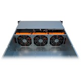 Inter-Tech 3U-30255 Stativ Sort, Rustfrit stål, Server boliger Sort, Stativ, Server, Sort, Rustfrit stål, ATX, CEB, micro ATX, Mini-ATX, Mini-ITX, Stål, 3U