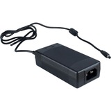 Inter-Tech A80 Small Form Factor (SFF) Sort 60 W, HTPC sag Sort, Small Form Factor (SFF), PC, Sort, ITX, Aluminium, 4 cm