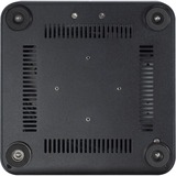 Inter-Tech A80 Small Form Factor (SFF) Sort 60 W, HTPC sag Sort, Small Form Factor (SFF), PC, Sort, ITX, Aluminium, 4 cm