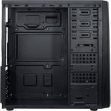 Inter-Tech B-30 Midi Tower Sort, Towerkabinet Sort, Midi Tower, PC, Sort, ATX, micro ATX, 15 cm, 35 cm