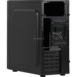 Inter-Tech B-42 Midi Tower Sort, Towerkabinet Sort, Midi Tower, PC, Sort, ATX, micro ATX, 15 cm, 35 cm