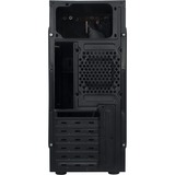 Inter-Tech B-42 RGB Tower Sort, Towerkabinet Sort, Tower, PC, Sort, ATX, uATX, Metal, Spil