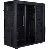 Inter-Tech B-42 RGB Tower Sort, Towerkabinet Sort, Tower, PC, Sort, ATX, uATX, Metal, Spil