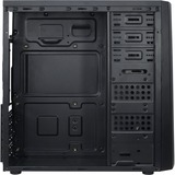 Inter-Tech B-42 RGB Tower Sort, Towerkabinet Sort, Tower, PC, Sort, ATX, uATX, Metal, Spil