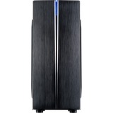 Inter-Tech B-48 Midi Tower Sort, Towerkabinet Sort, Midi Tower, PC, Sort, ATX, micro ATX, 15 cm, 35 cm